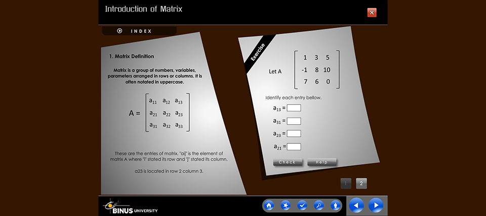 Model Linier - Introduction of Matrix